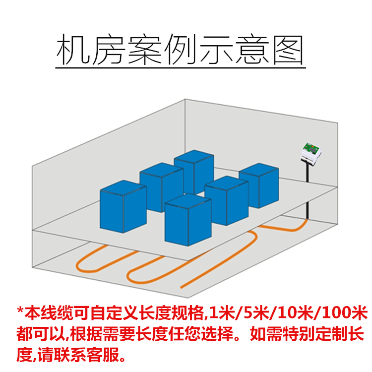 定位漏水检测绳,机房漏水监控